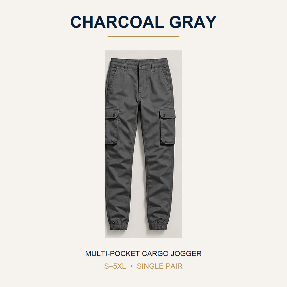 ๐ฅ Men's Multi-Pocket Cargo Joggers