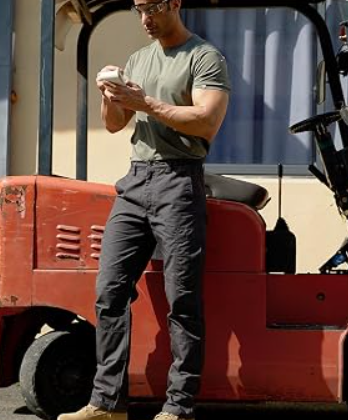 Men's Cargo Pants,Tactical Pants for Men Stretch,Durable Ripstop EDC Work Pants for Hiking