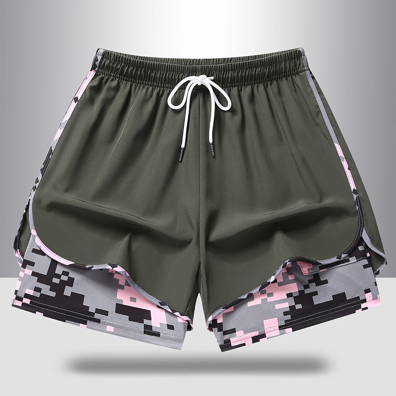 Women’s casual athletic shorts with pockets
