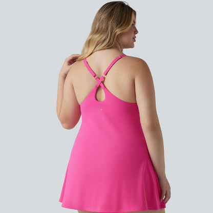 🔥Last day promotion🔥Plush Backless Active Dress-Easy Peezy Edition