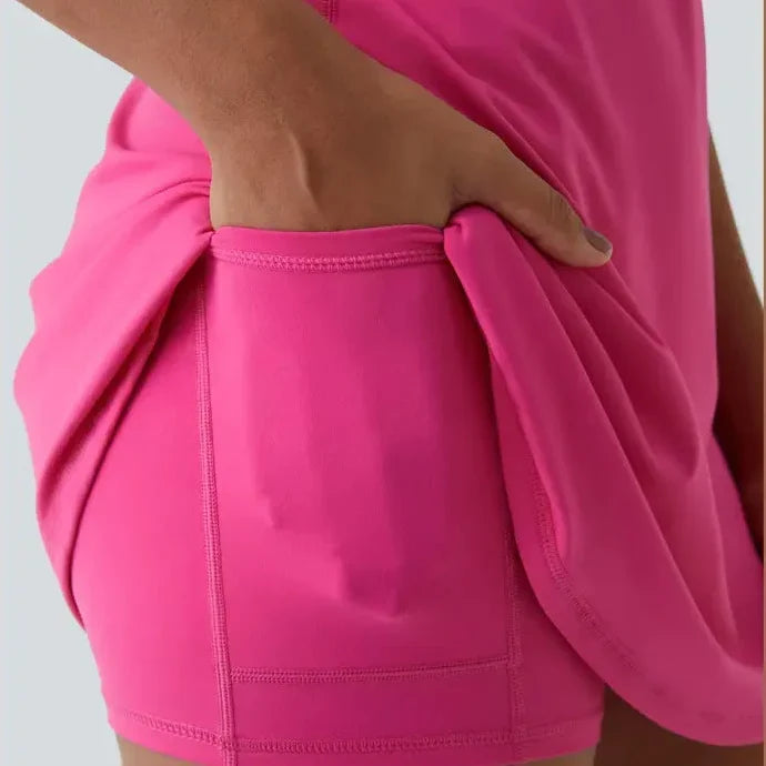 🔥Last day promotion🔥Plush Backless Active Dress-Easy Peezy Edition