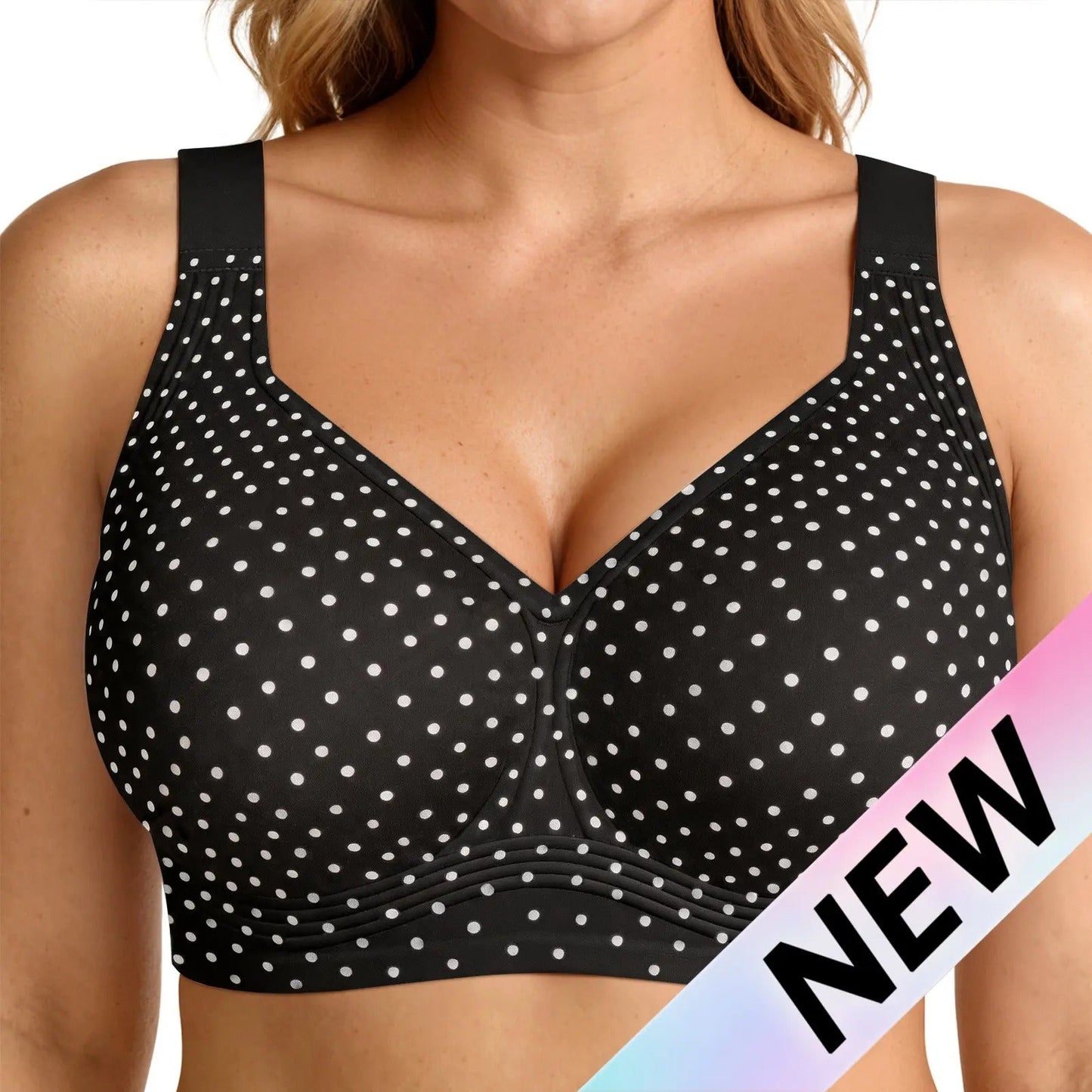 Women Seamless Lift Bra Wireless Push Up No Underwire Full Coverage Plus Bras