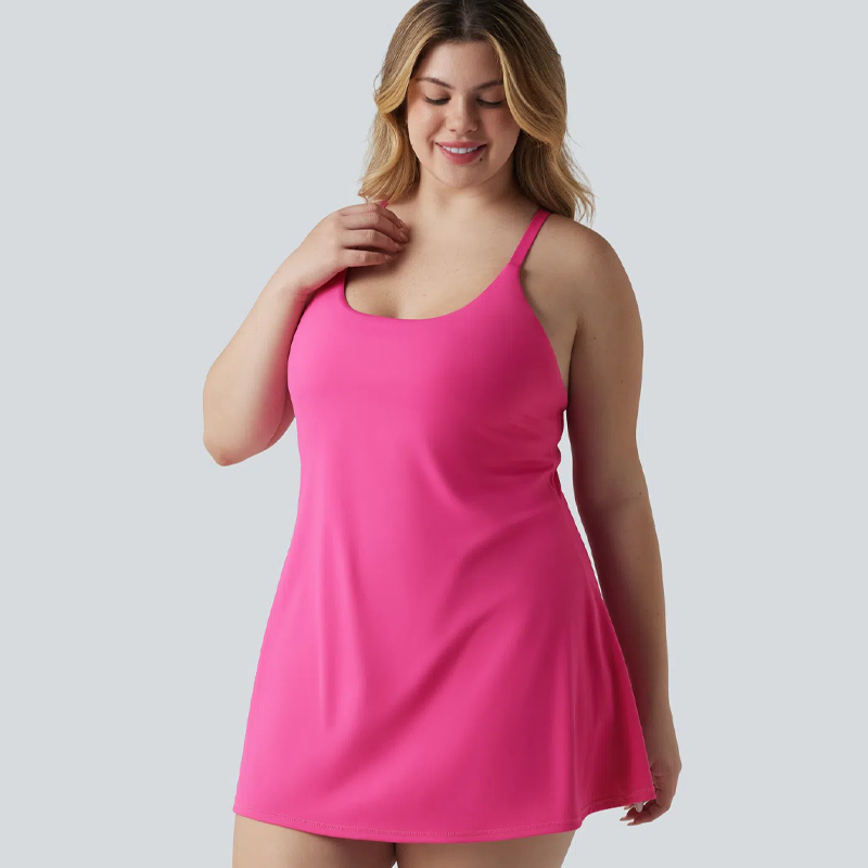 🔥Last day promotion🔥Plush Backless Active Dress-Easy Peezy Edition