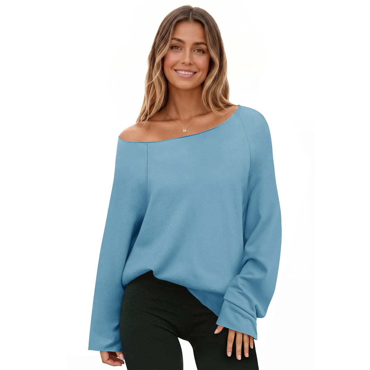 Women's Off the Shoulder Oversized Sweatshirt