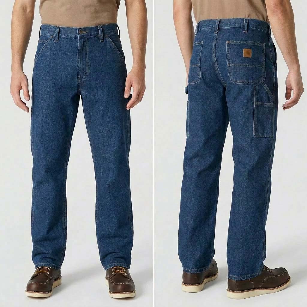 Ends at Midnight ! CHT Men's Flex Relaxed Straight Work Pants Rigby Pant