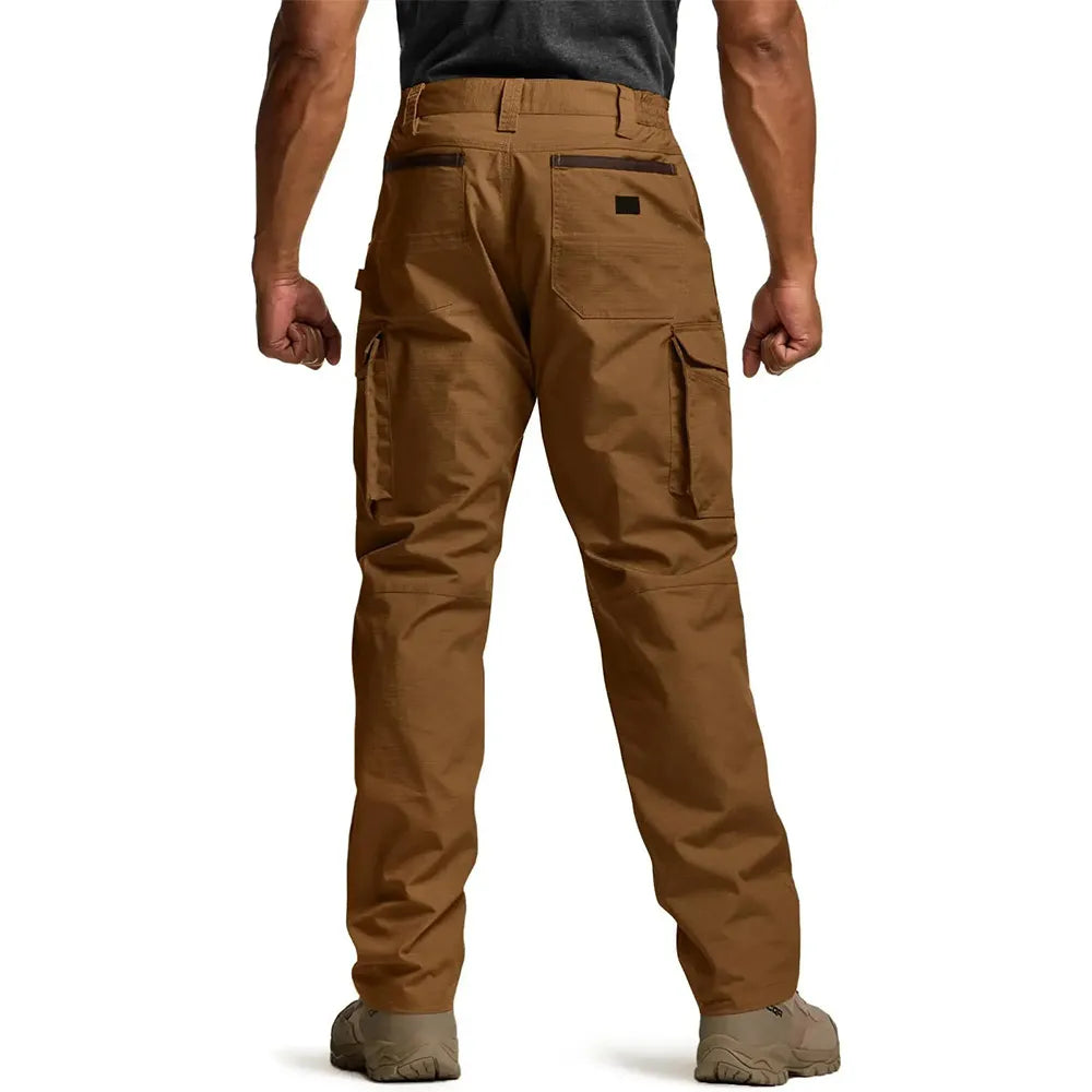 🔥Men's Ripstop Work Pants,Water Resistant Outdoor Tactical Pants