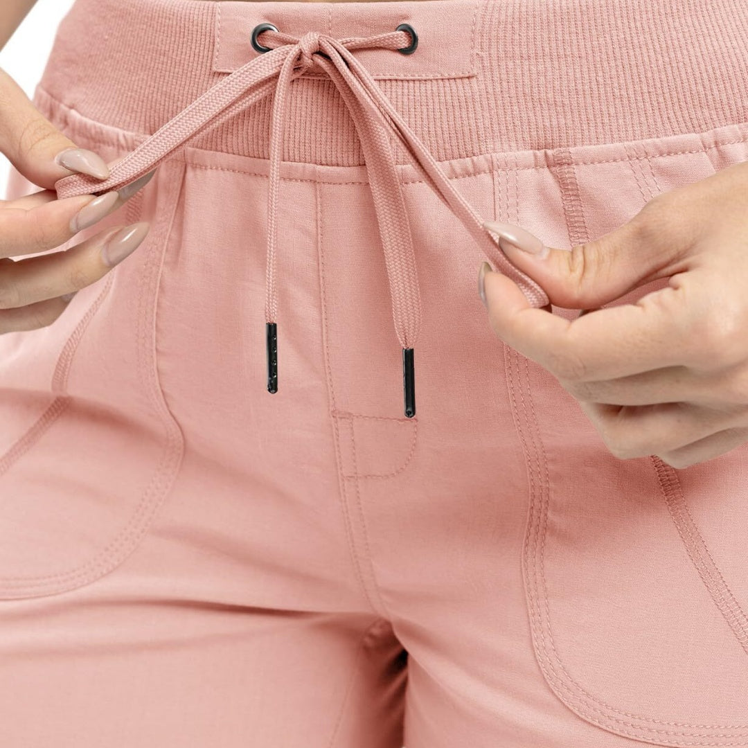 🔥Last day promotion-Women’s Loose Fit Lightweight Capri Cargo Pants – Casual 3/4 Trousers with 6 Pockets