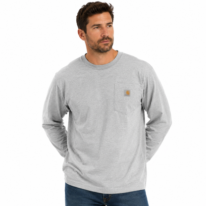 🔥CHT Men's K87 Workwear Loose Fit Heavyweight Short-Sleeve Pocket T-Shirt