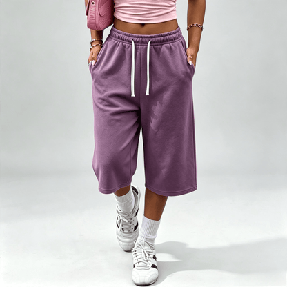 Women’s wide-leg loose pants with pockets