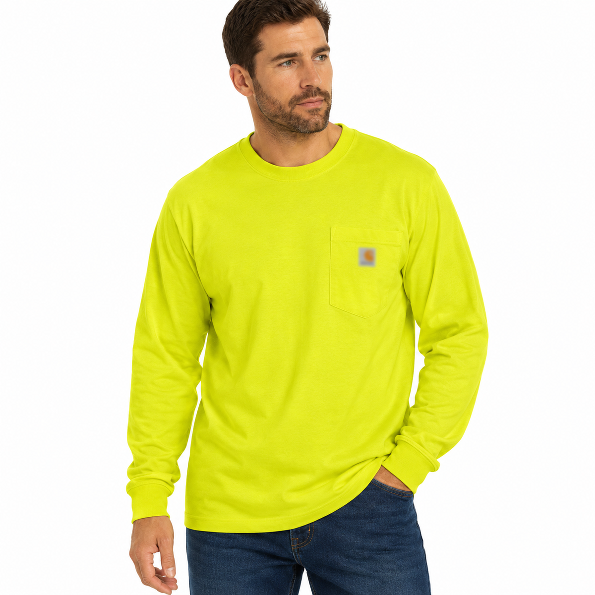 🔥CHT Men's K87 Workwear Loose Fit Heavyweight Short-Sleeve Pocket T-Shirt