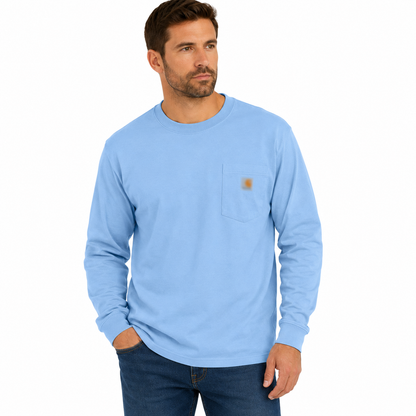 🔥CHT Men's K87 Workwear Loose Fit Heavyweight Short-Sleeve Pocket T-Shirt