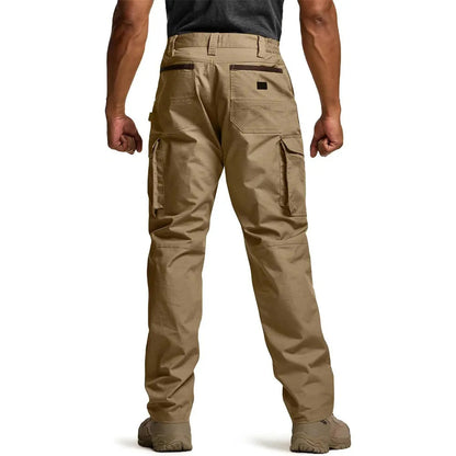 🔥Men's Ripstop Work Pants,Water Resistant Outdoor Tactical Pants
