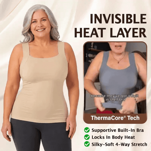 Built-In Comfort Bra Tank Top 💖