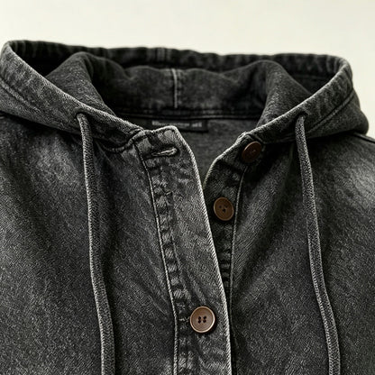 CLEARANCE SALE🔥 Effortless Chic Hooded Denim Jacket