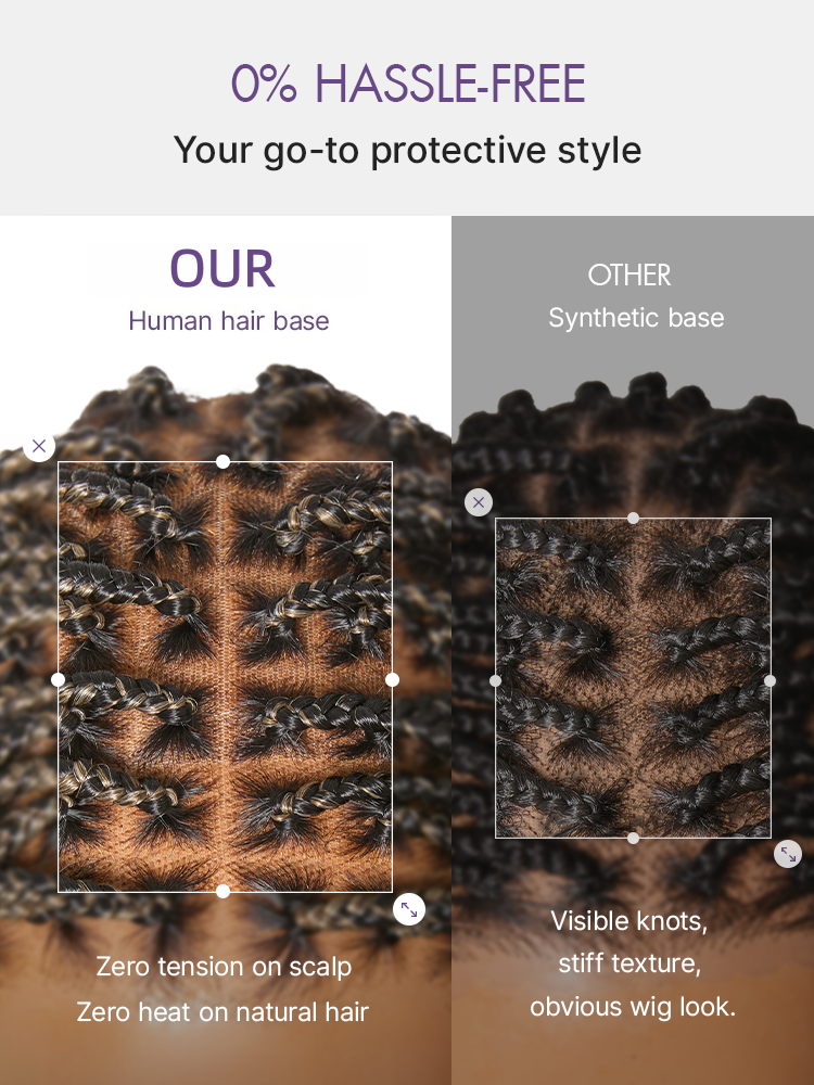 ✨ Glueless Short Layered 5x5 Closure Pre-Cut Lace Wig