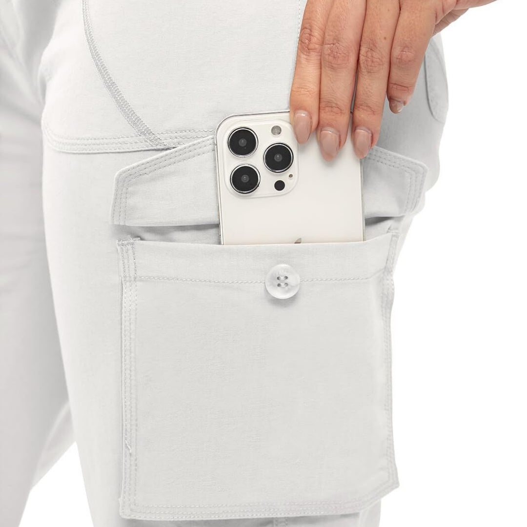 🔥Last day promotion-Women’s Loose Fit Lightweight Capri Cargo Pants – Casual 3/4 Trousers with 6 Pockets