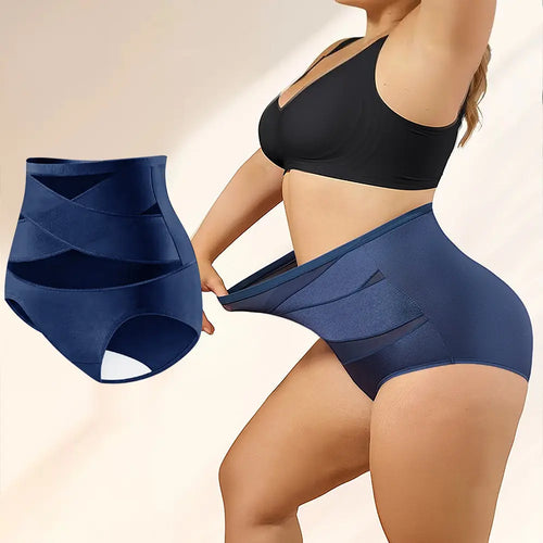 High Waisted Cotton Shapewear for Women