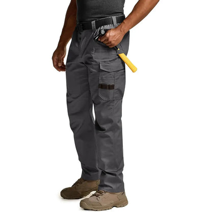 🔥Men's Ripstop Work Pants,Water Resistant Outdoor Tactical Pants
