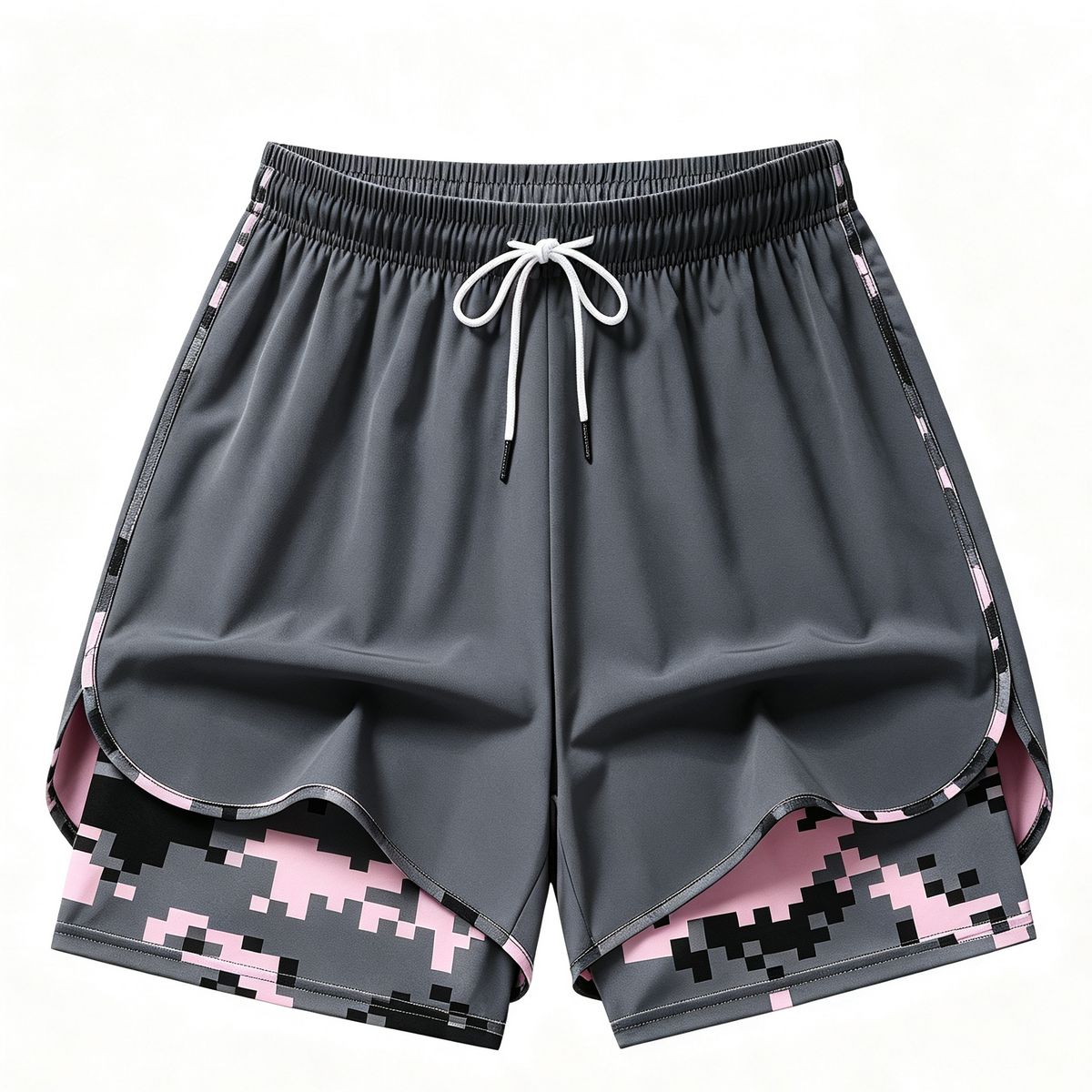 Women’s casual athletic shorts with pockets（1）