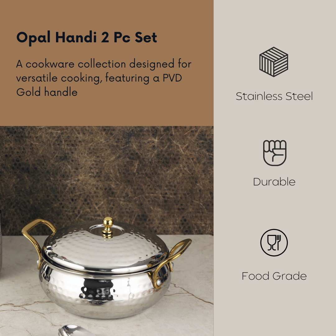 OPAL HANDI HAMMER PVD HANDLE 2PCS SET