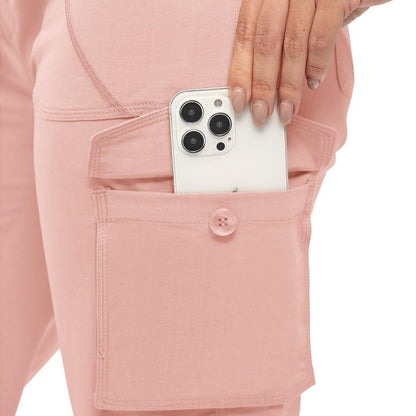 🔥Last day promotion-Women’s Loose Fit Lightweight Capri Cargo Pants – Casual 3/4 Trousers with 6 Pockets