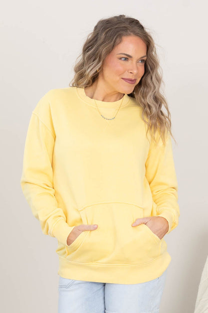 Kuscheliges Campfire-Sweatshirt mit Rundhalsausschnitt
