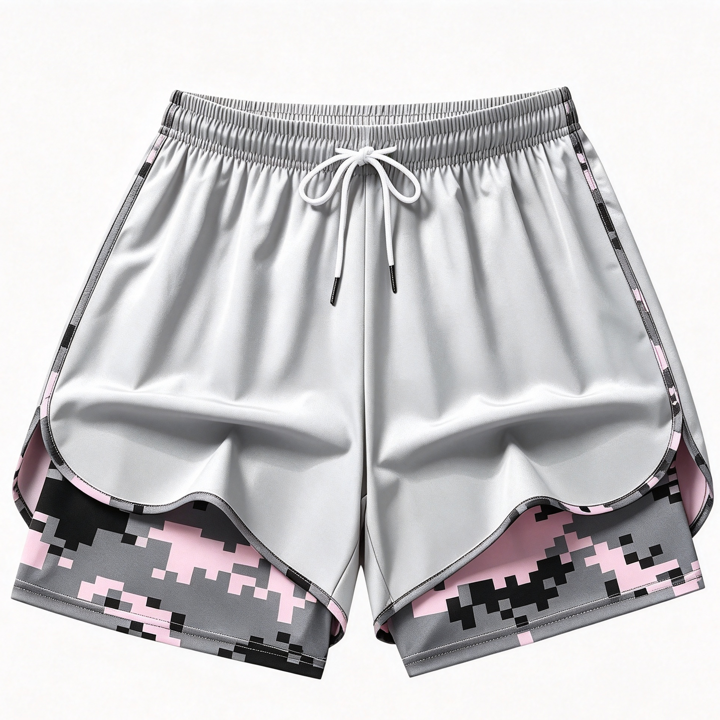Women’s casual athletic shorts with pockets（1）