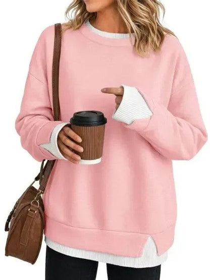 Women's Piece Layered Crewneck Sweatshirt