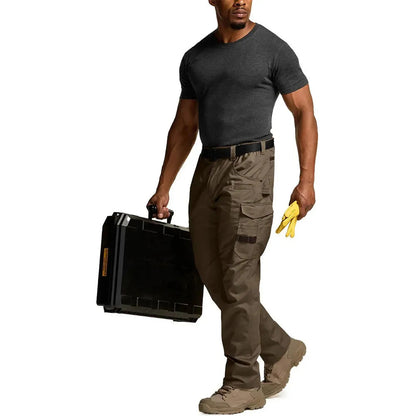 🔥Men's Ripstop Work Pants,Water Resistant Outdoor Tactical Pants