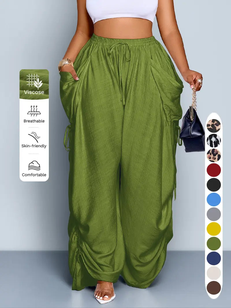 Women's Loose-Fit Wide Leg Pants