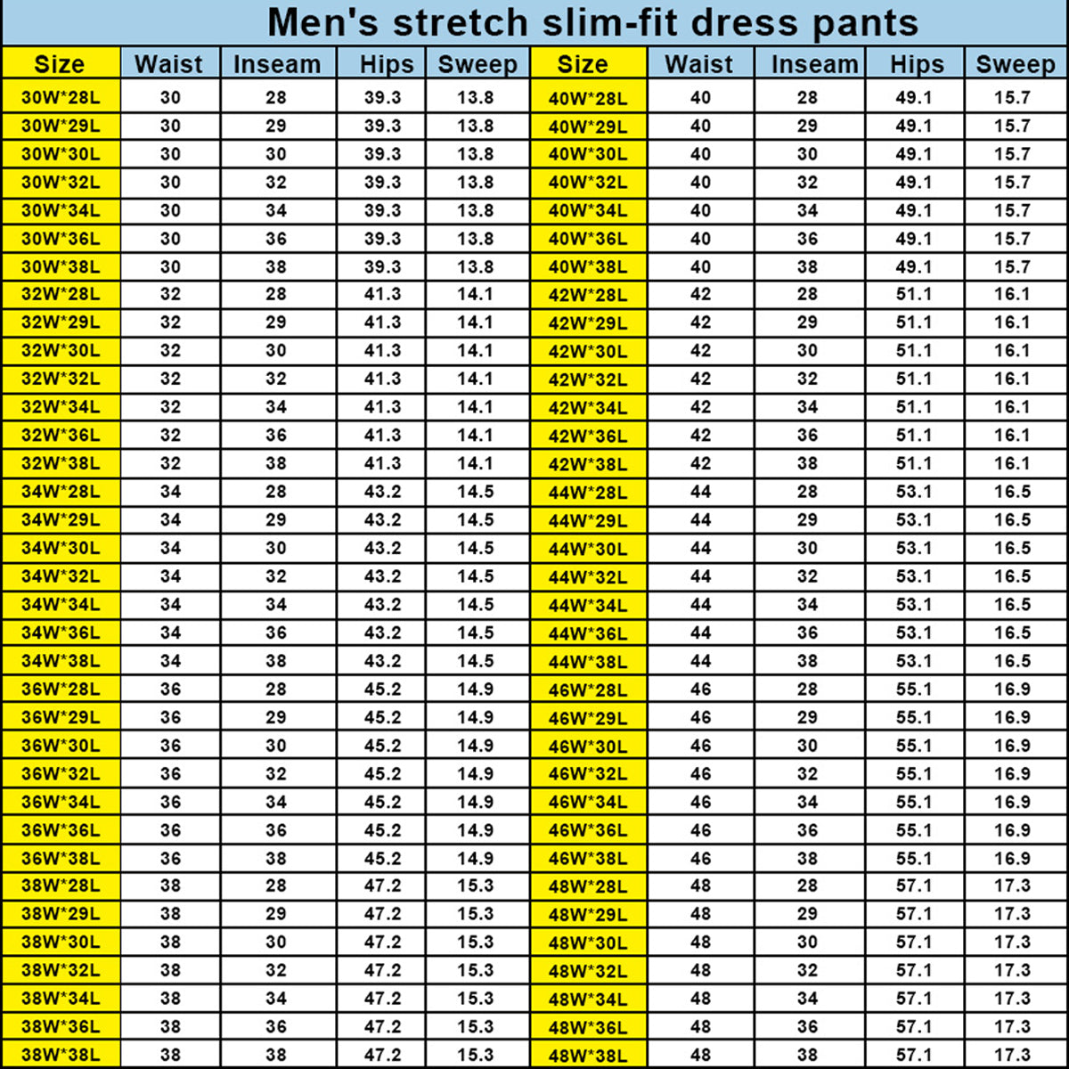 😍Promotion Day💥Men's Slim Fit Stretch Golf Pants