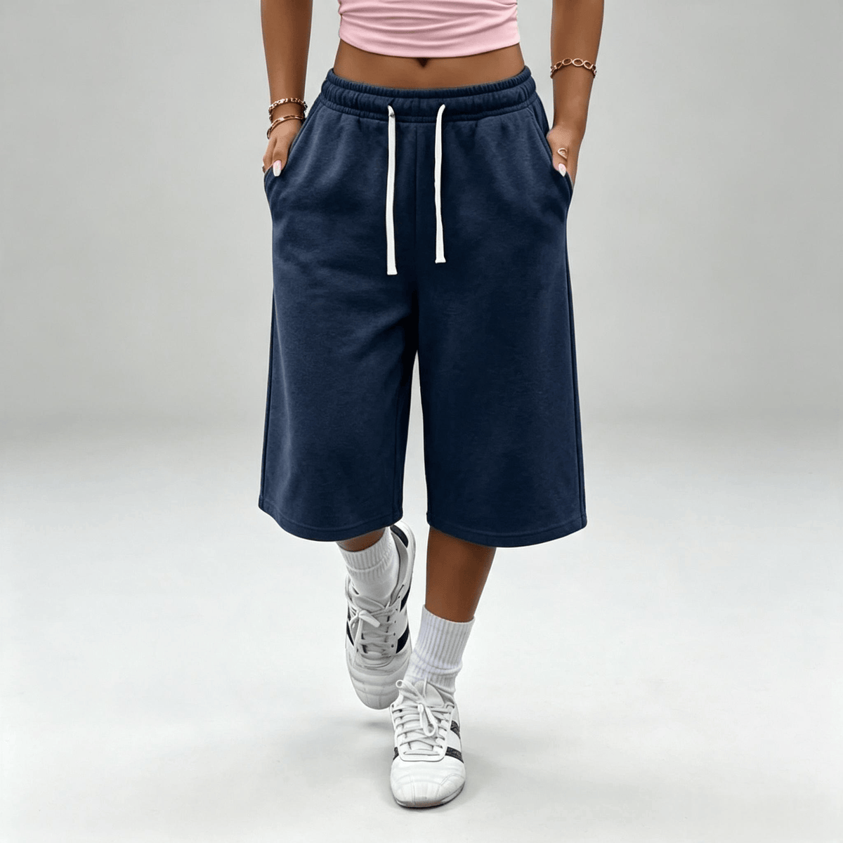 【LAST DAY SALE】Women’s wide-leg loose pants with pockets
