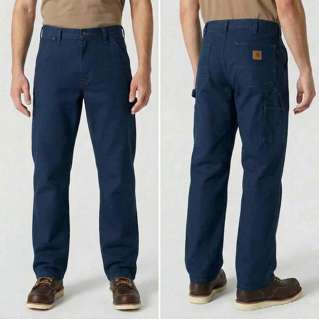 Ends at Midnight ! CHT Men's Flex Relaxed Straight Work Pants Rigby Pant