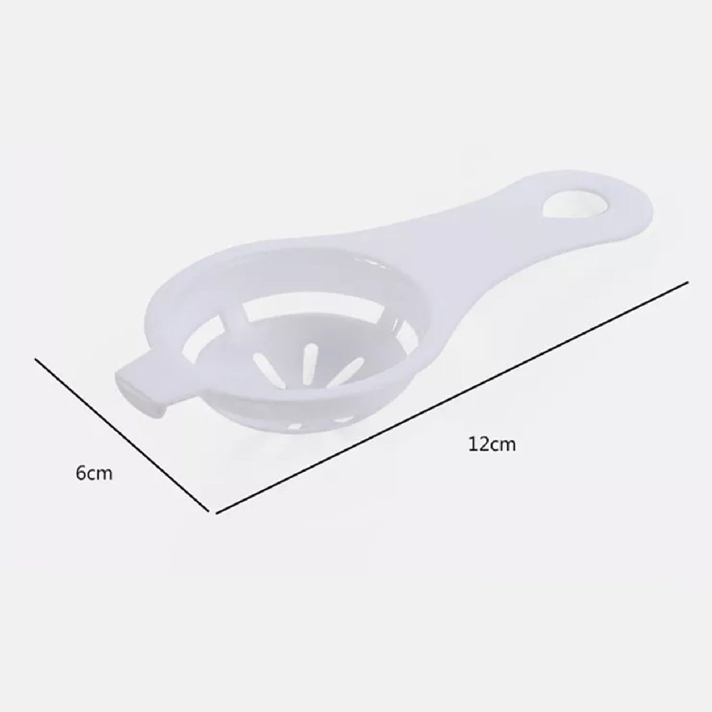 Egg Yolk Separator, Egg White Yolk Filter Separator, Egg Strainer Spoon Filter Egg