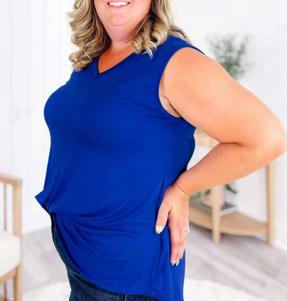 V-neck tank top(-Multiple Colors-)