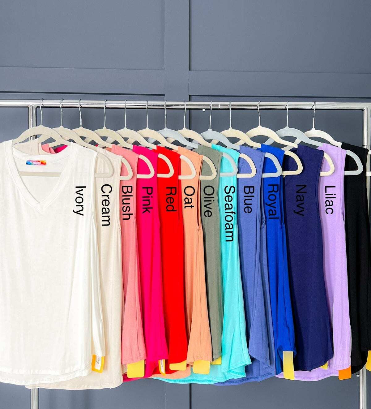 V-neck tank top(-Multiple Colors-)