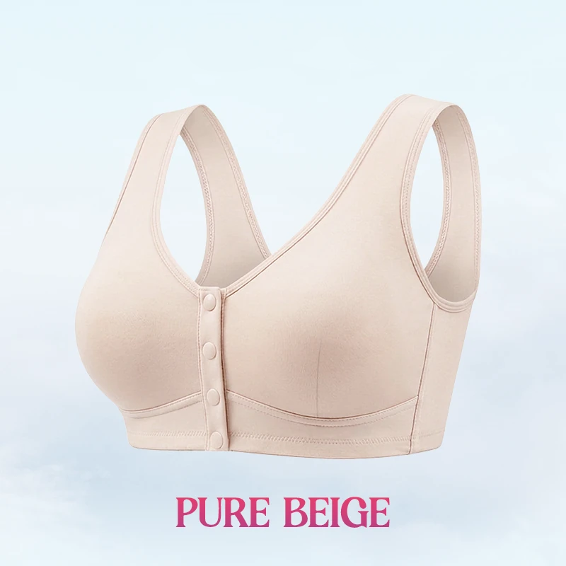💥Front Closure Breathable Cotton Lifting Bra for Seniors