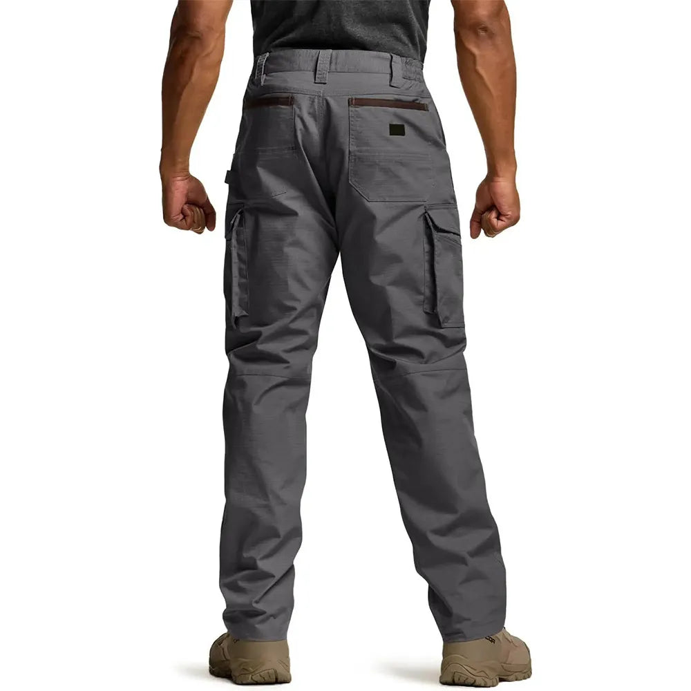 🔥Men's Ripstop Work Pants,Water Resistant Outdoor Tactical Pants