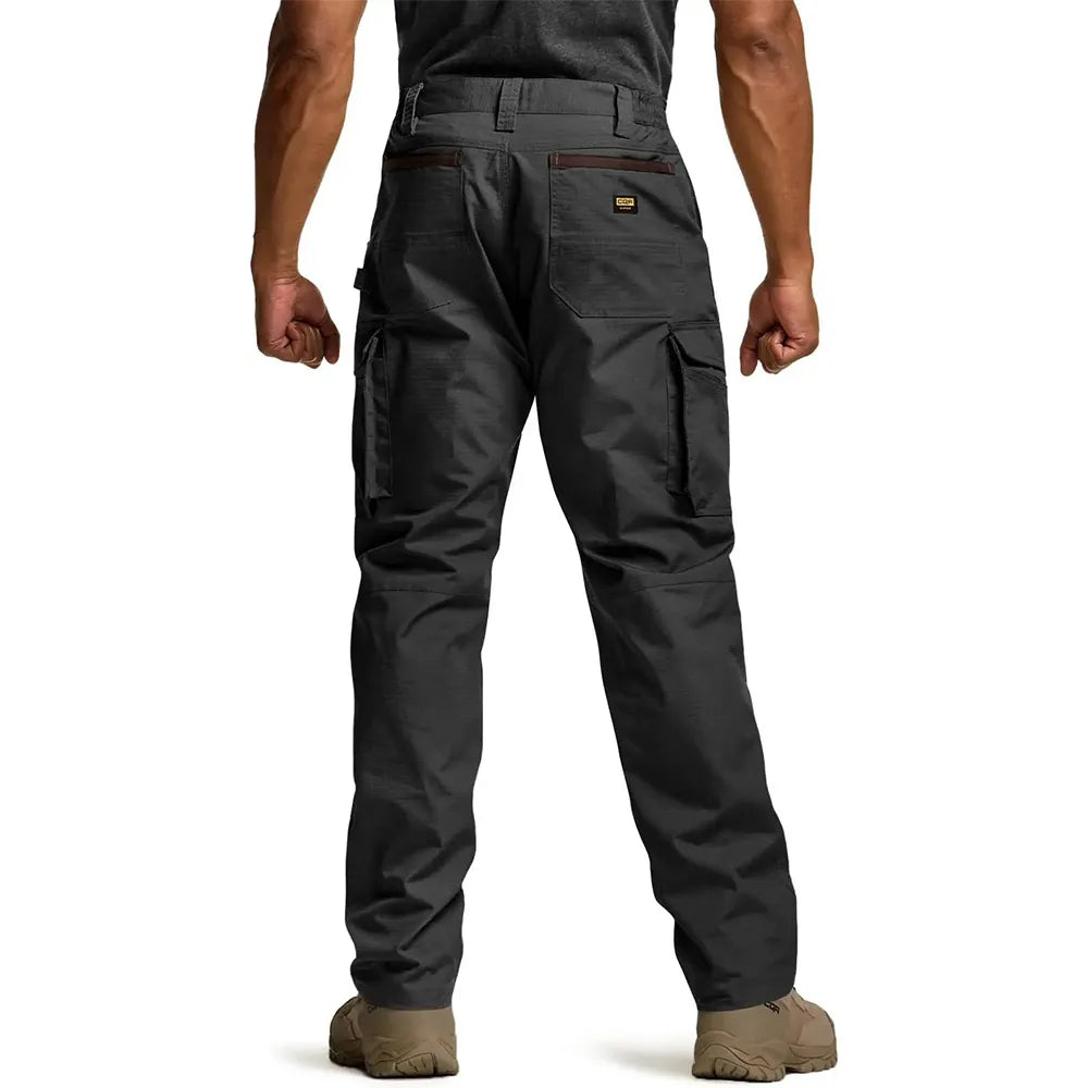 🔥Men's Ripstop Work Pants,Water Resistant Outdoor Tactical Pants