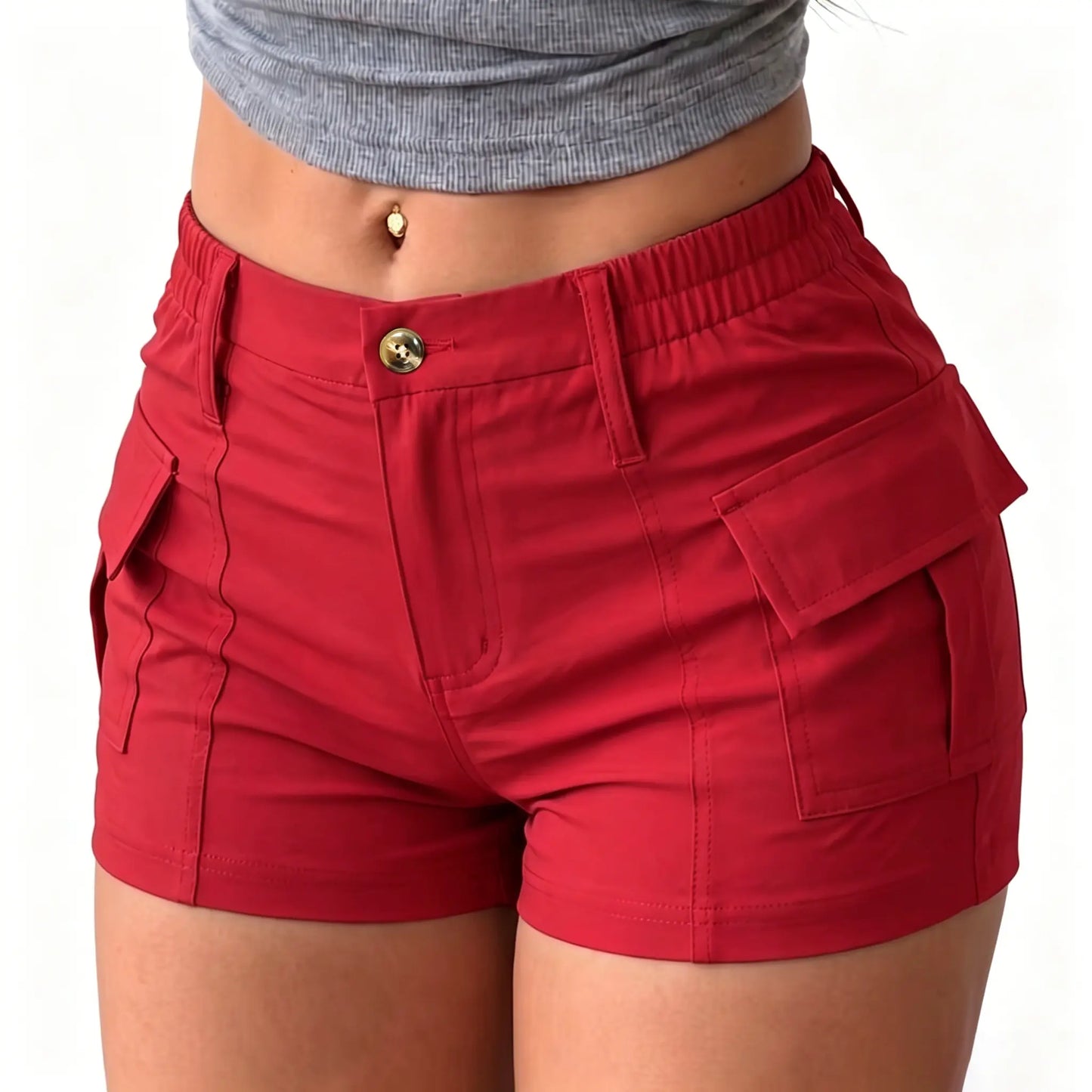 Women’s summer cargo shorts（1）