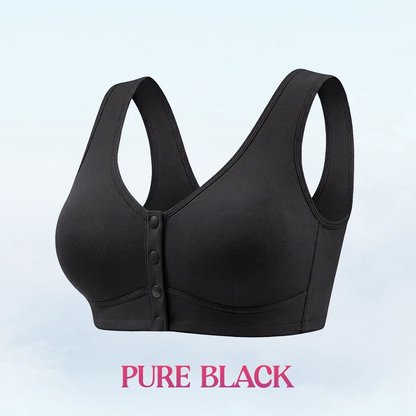 🔥Last Day💥Front Closure Breathable Cotton Lifting Bra for Seniors