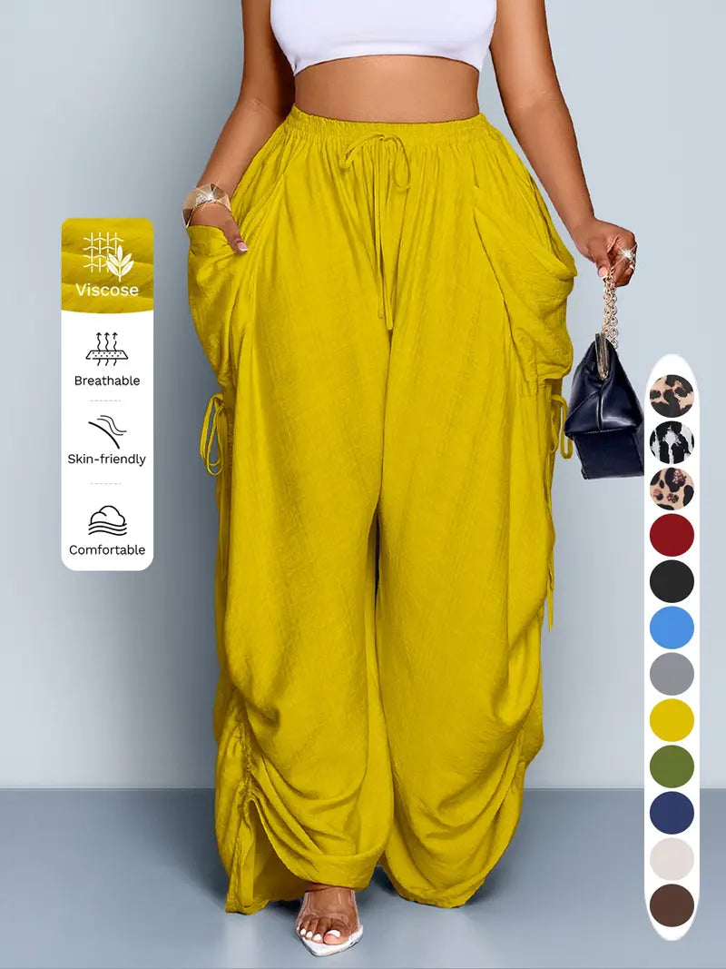Women's Loose-Fit Wide Leg Pants