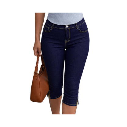 Capri Pants for Women Stretch Fitted Dressy Work Casual Slim Crop Legging