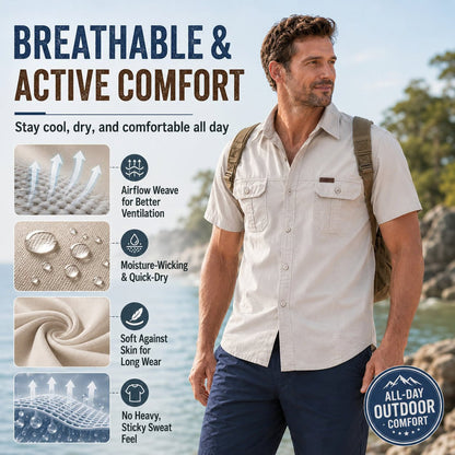 🔥 BEST SELLER | Men's Lightweight Outdoor Shirt