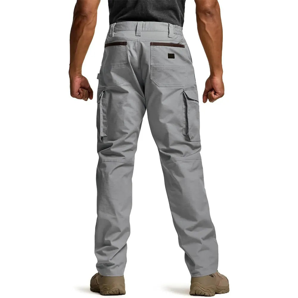 🔥Men's Ripstop Work Pants,Water Resistant Outdoor Tactical Pants