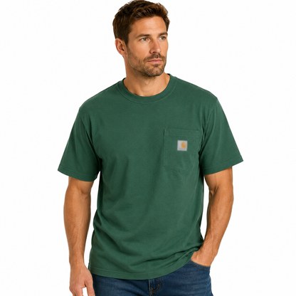 🔥CHT Men's K87 Workwear Loose Fit Heavyweight Short-Sleeve Pocket T-Shirt