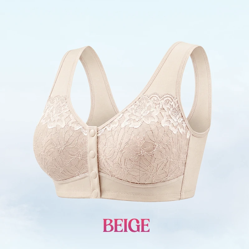 💥Front Closure Breathable Cotton Lifting Bra for Seniors