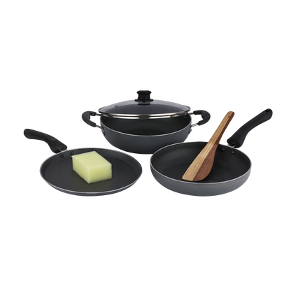 NON-STICK 4 PIECE COOKWARE SET