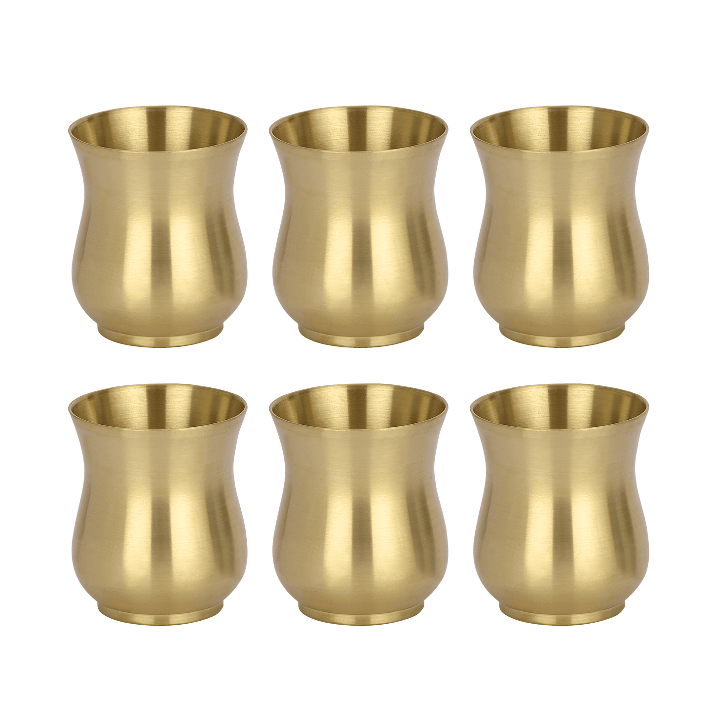 MOONSTONE DINNER SET BRASS MATT 57PCS