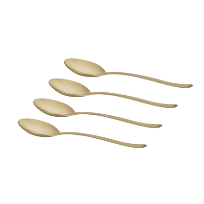 MOONSTONE DINNER SET BRASS MATT 57PCS